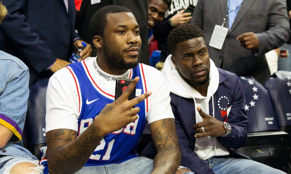 Read more about the article MEEK MILL AT SIXERS’ PLAYOFF GAME AFTER JAIL RELEASE IS THANKS TO REV. AL SHARPTON, SAYS RAPPER’S LAWYER, JOSEPH TACOPINA